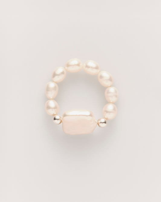 Pearl Signet Ring