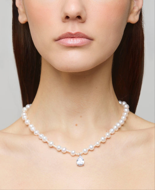 Silver Reflections Necklace