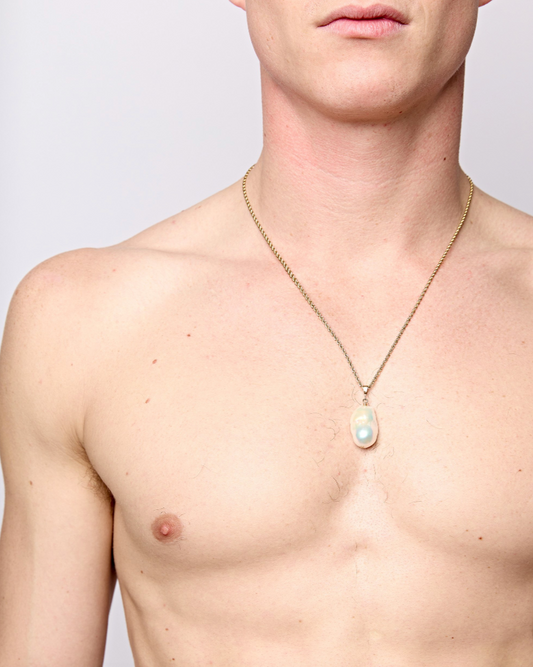Fireball Pearl Pendant