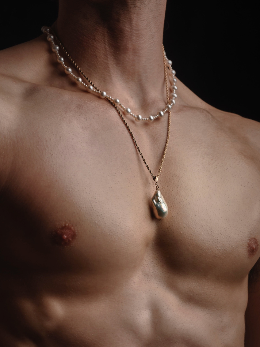 Fireball Pearl Pendant