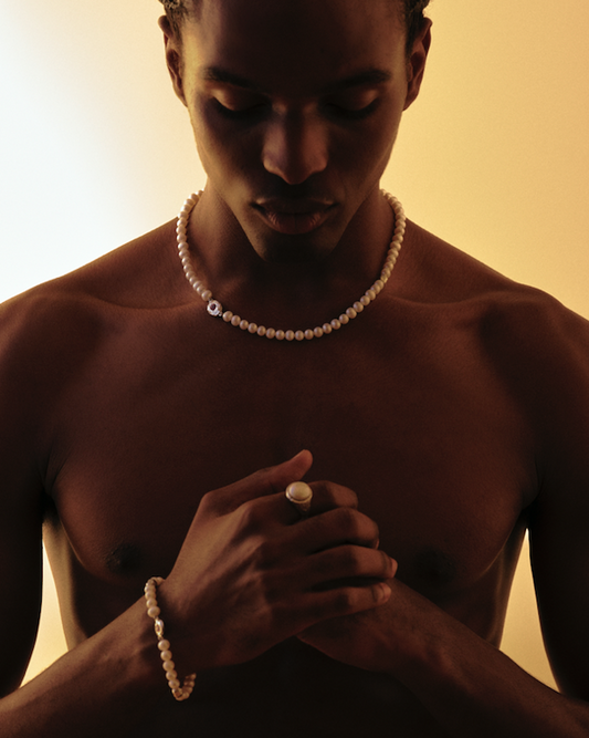 Silver Freshwater Pearl Ring