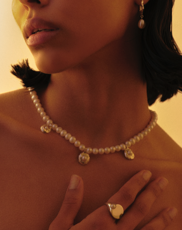 Trinity Pearl Necklace