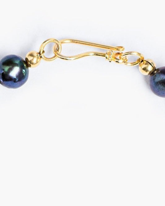 Black & White Freshwater Pearl Necklace