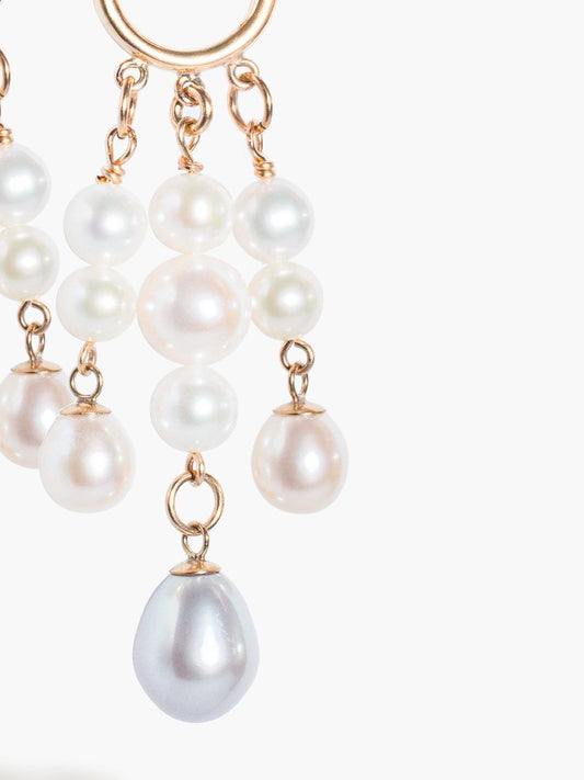 Freshwater Drop Pearl Earrings