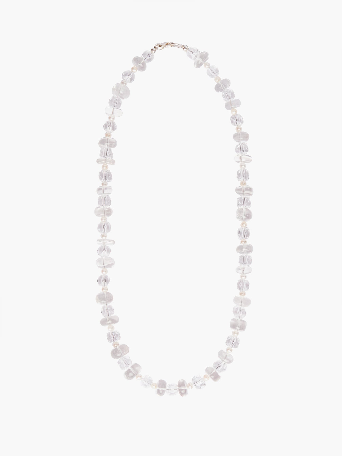Crystal Quartz x Freshwater Pearl Necklace