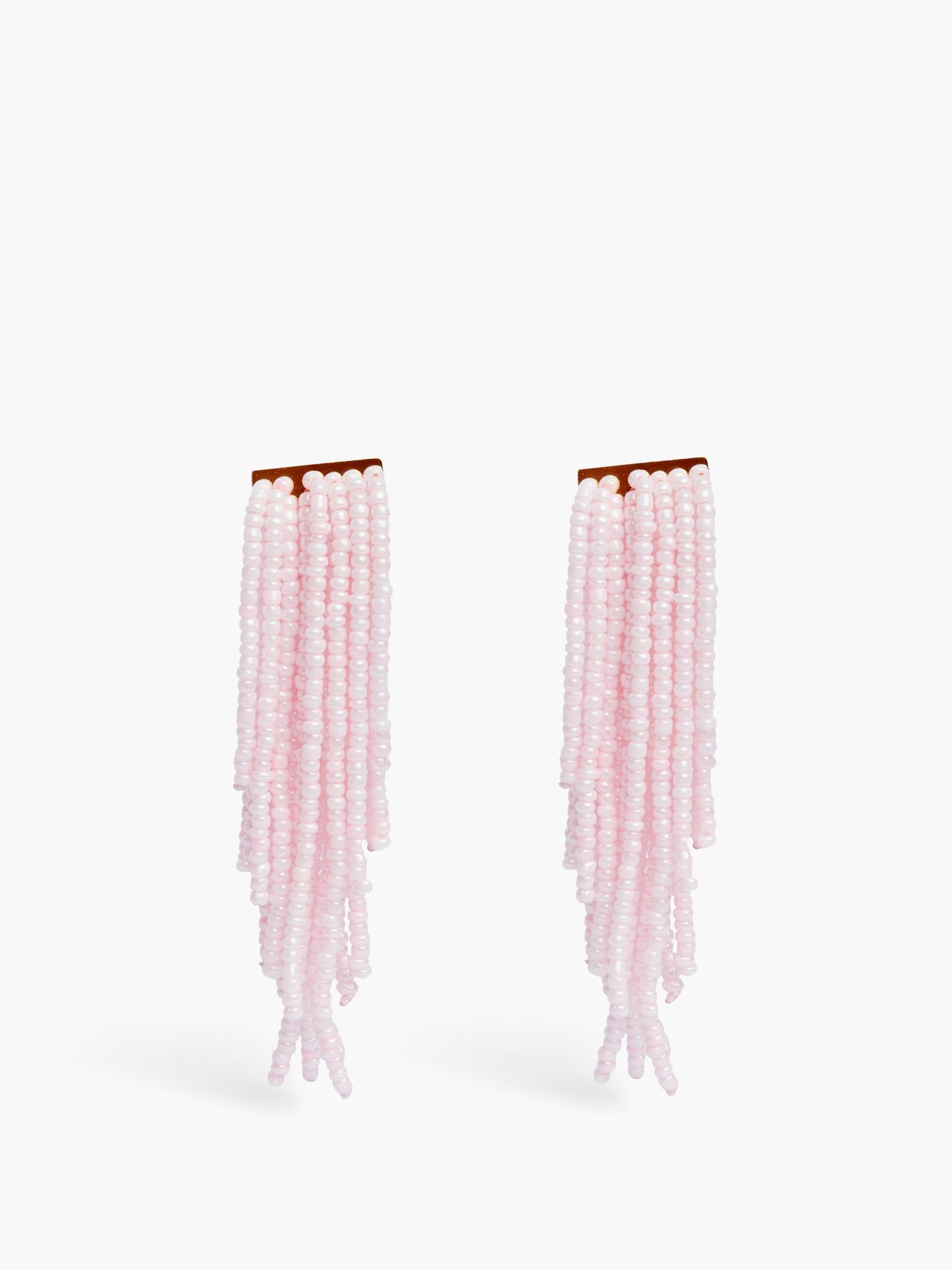 Pink Waterfall Earrings
