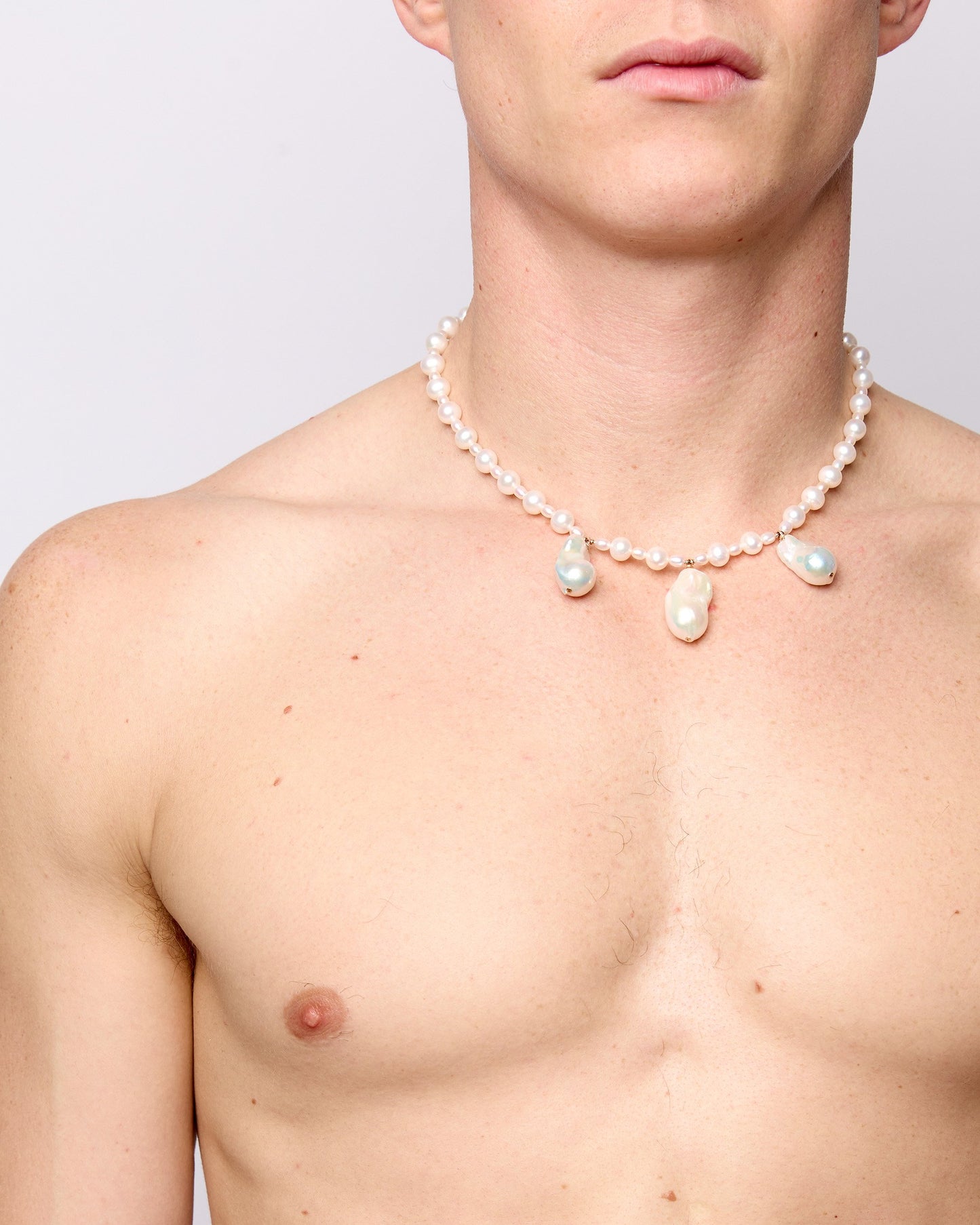 Fireball Pearl Necklace