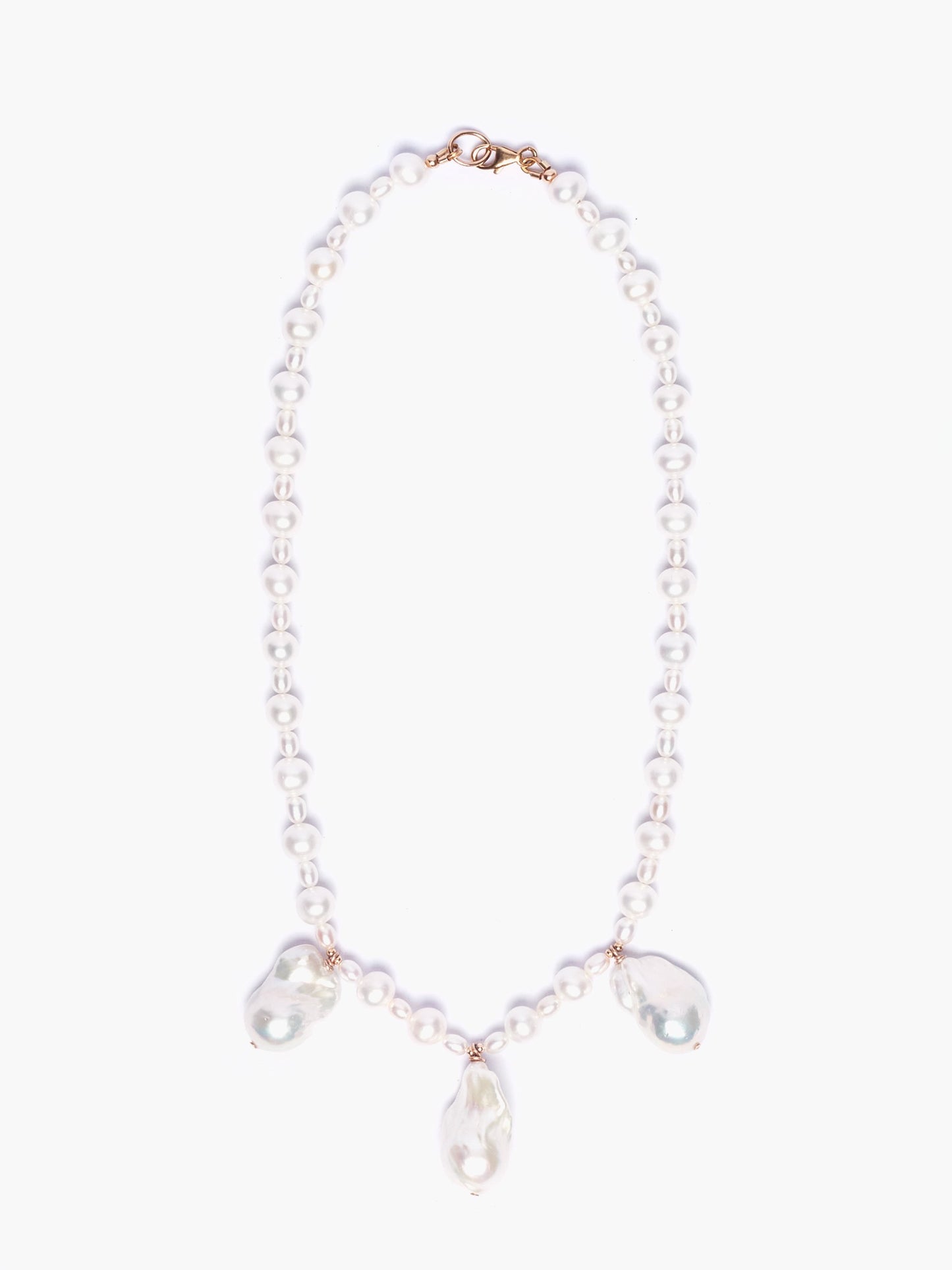 Fireball Pearl Necklace