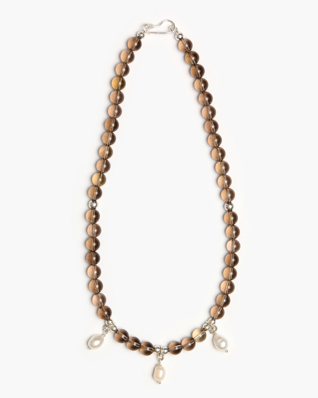 Smokey Trinity Necklace