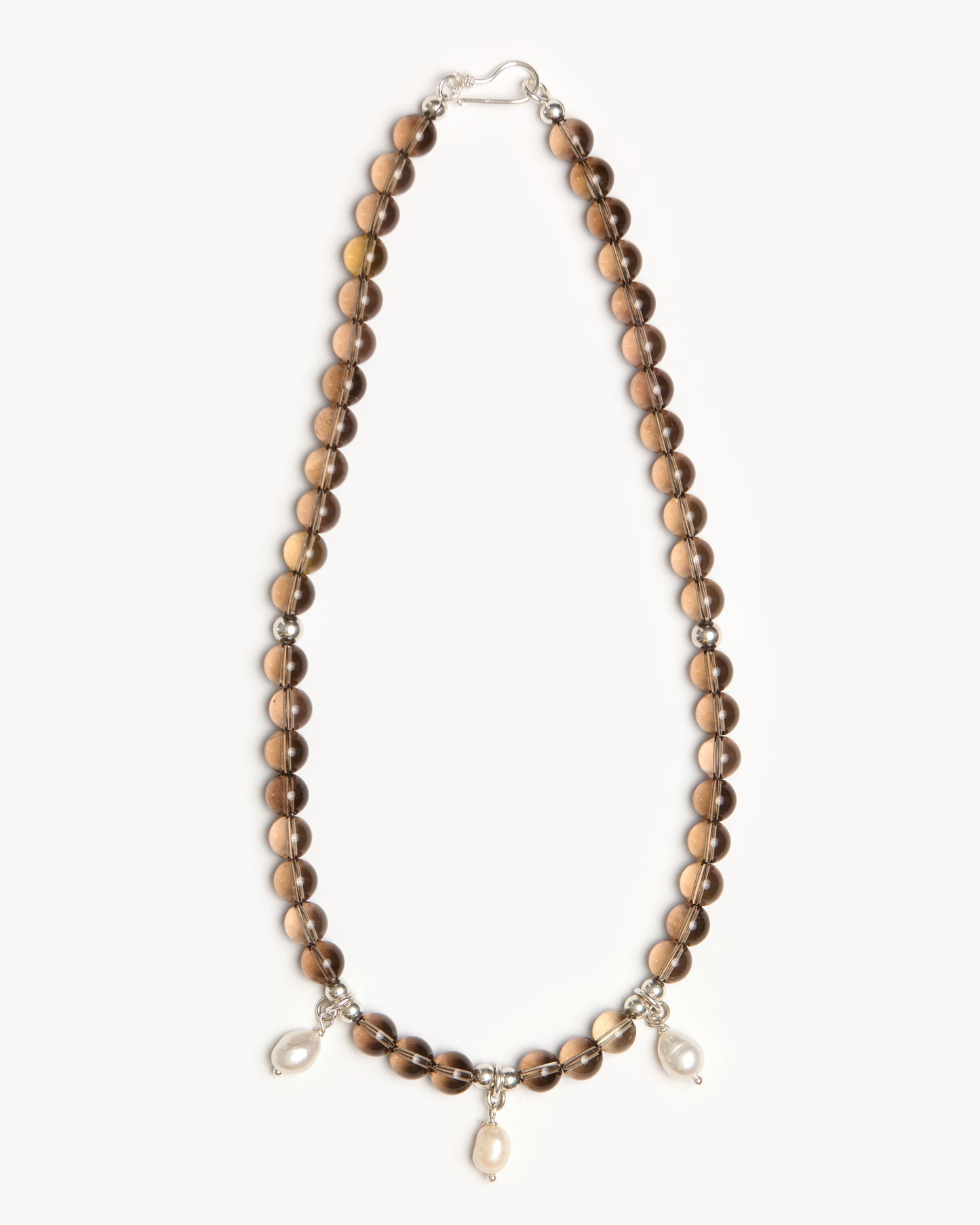 Smokey Trinity Necklace