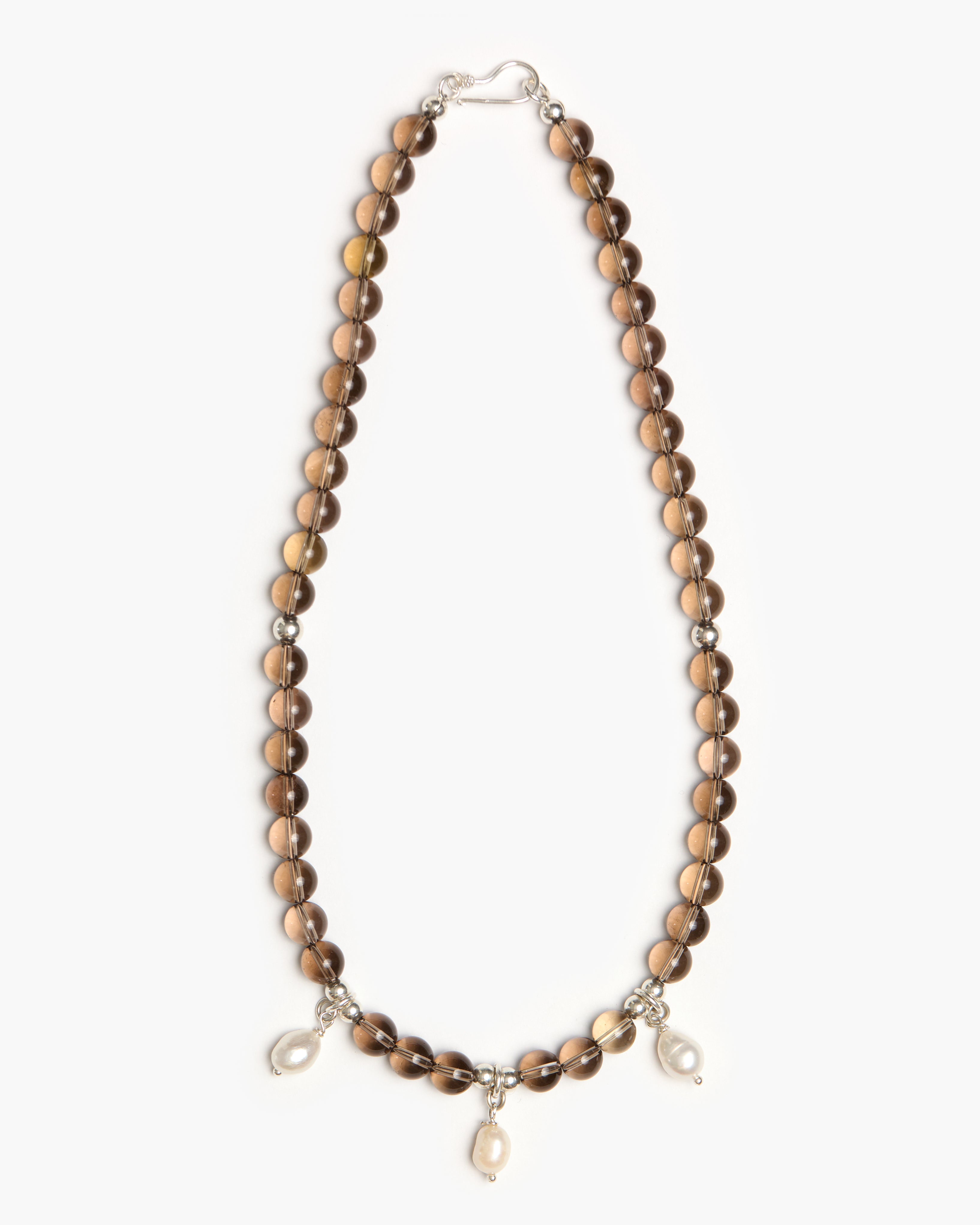 Smokey Trinity Necklace