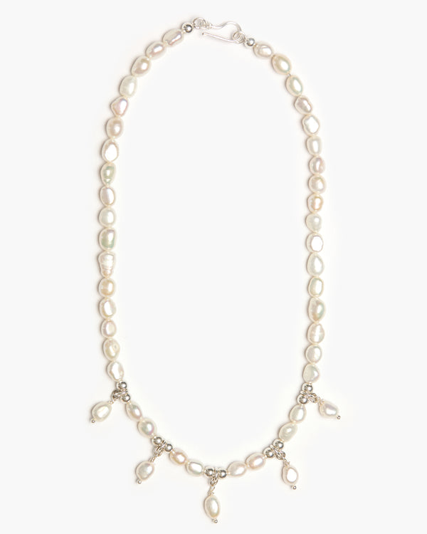 Baroque Pentad Necklace