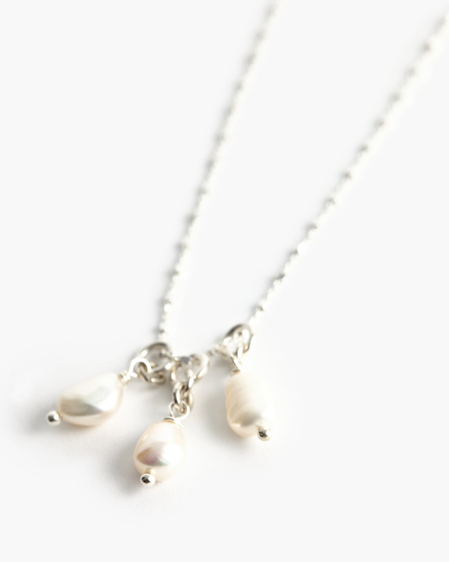 Silver Trinity Necklace