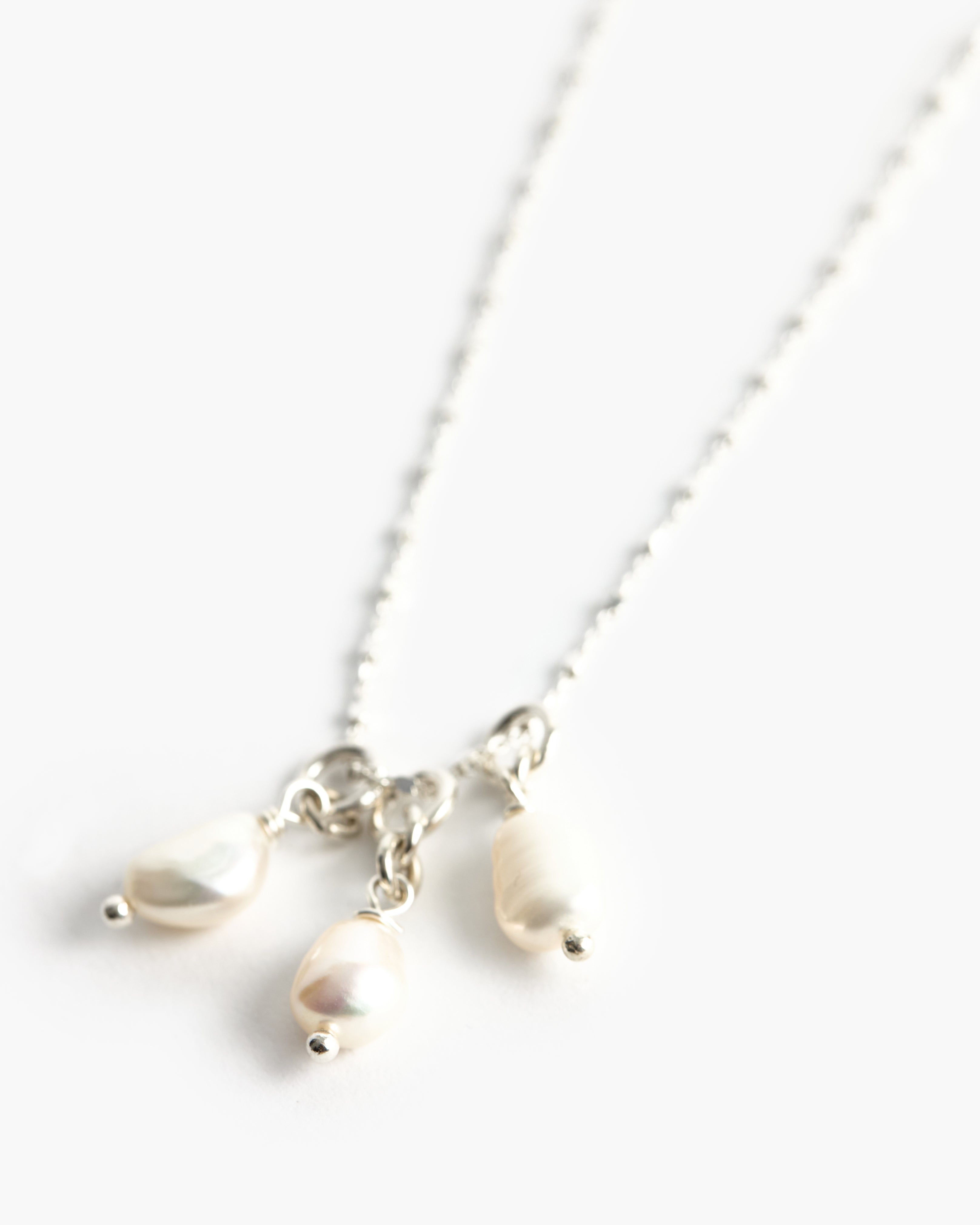 Silver Trinity Necklace