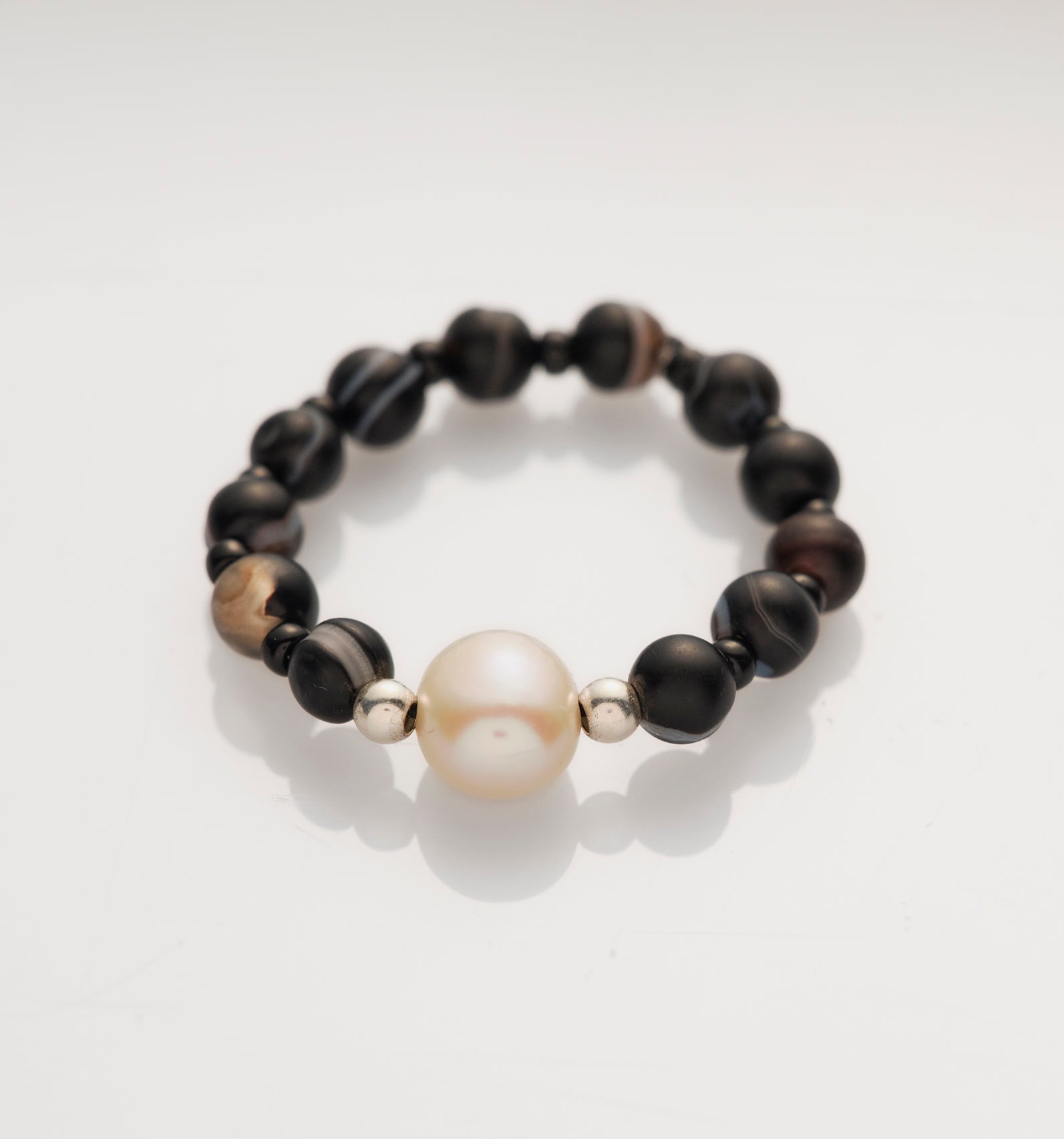 Midnight & Marble Ring