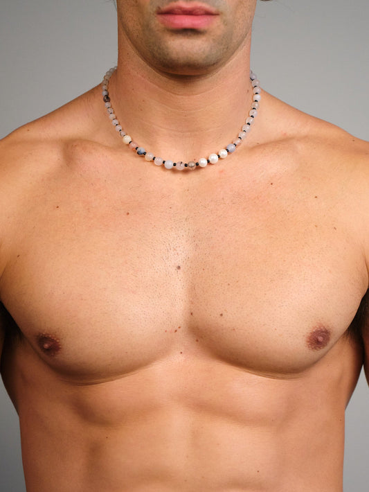 Marble Lustre Necklace