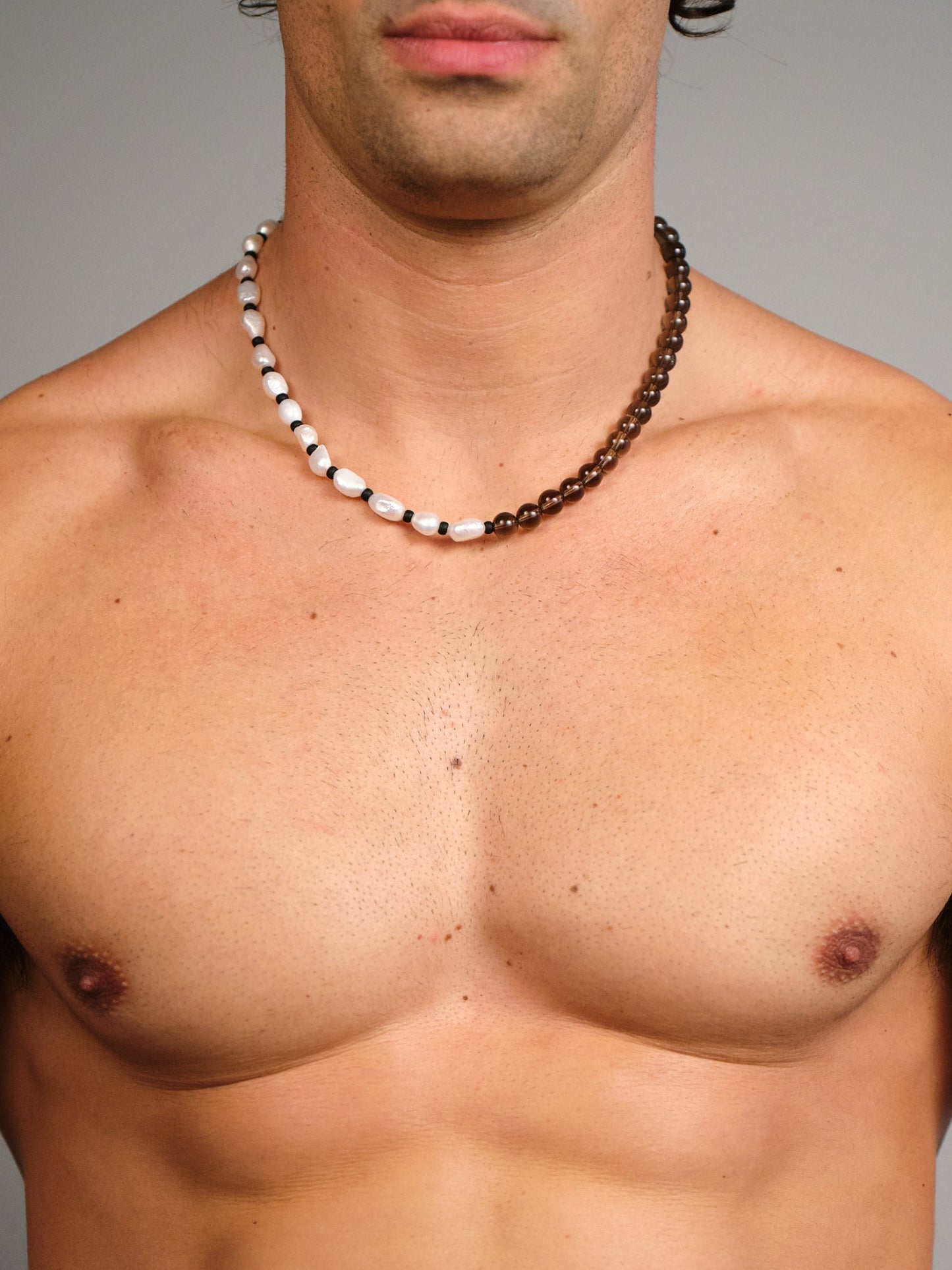 Smokey Mono Necklace