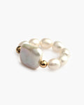 Gold Pearl Signet