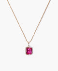 Rose Crystal Pendant Necklace