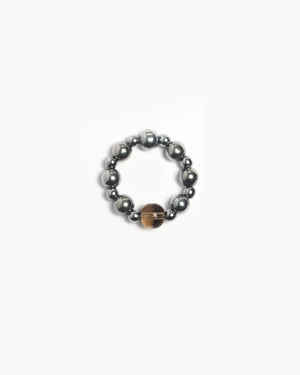 Smokey Hematite Ring