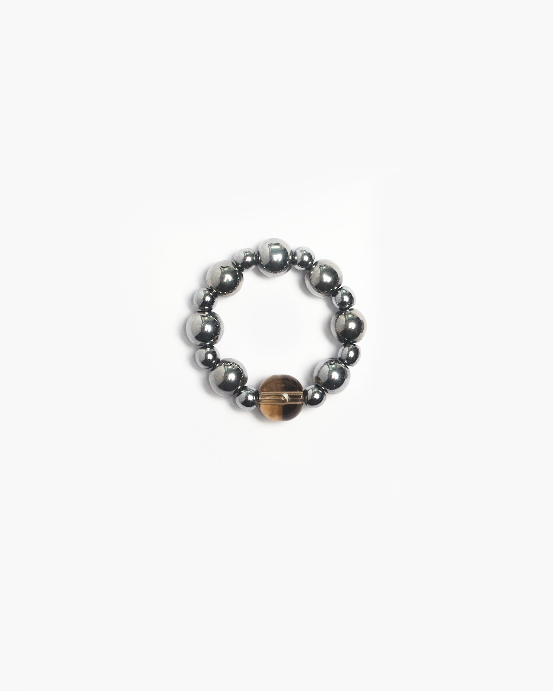 Smokey Hematite Ring