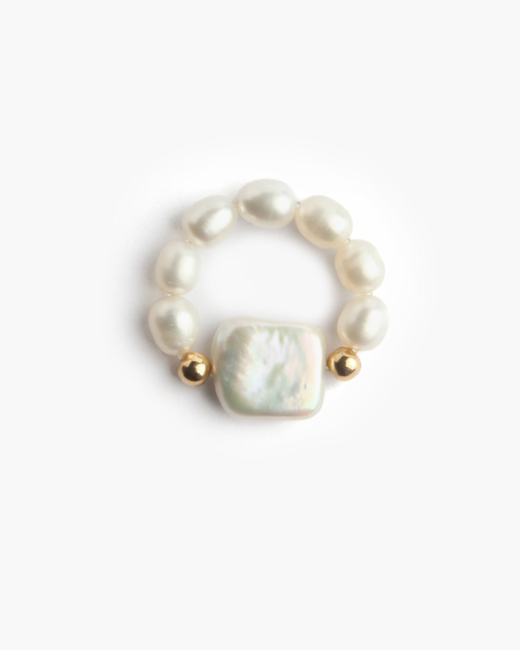 Gold Pearl Signet