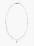 Freshwater Pearl x Keshi Pearl Necklace with Drop Pearl Pendant