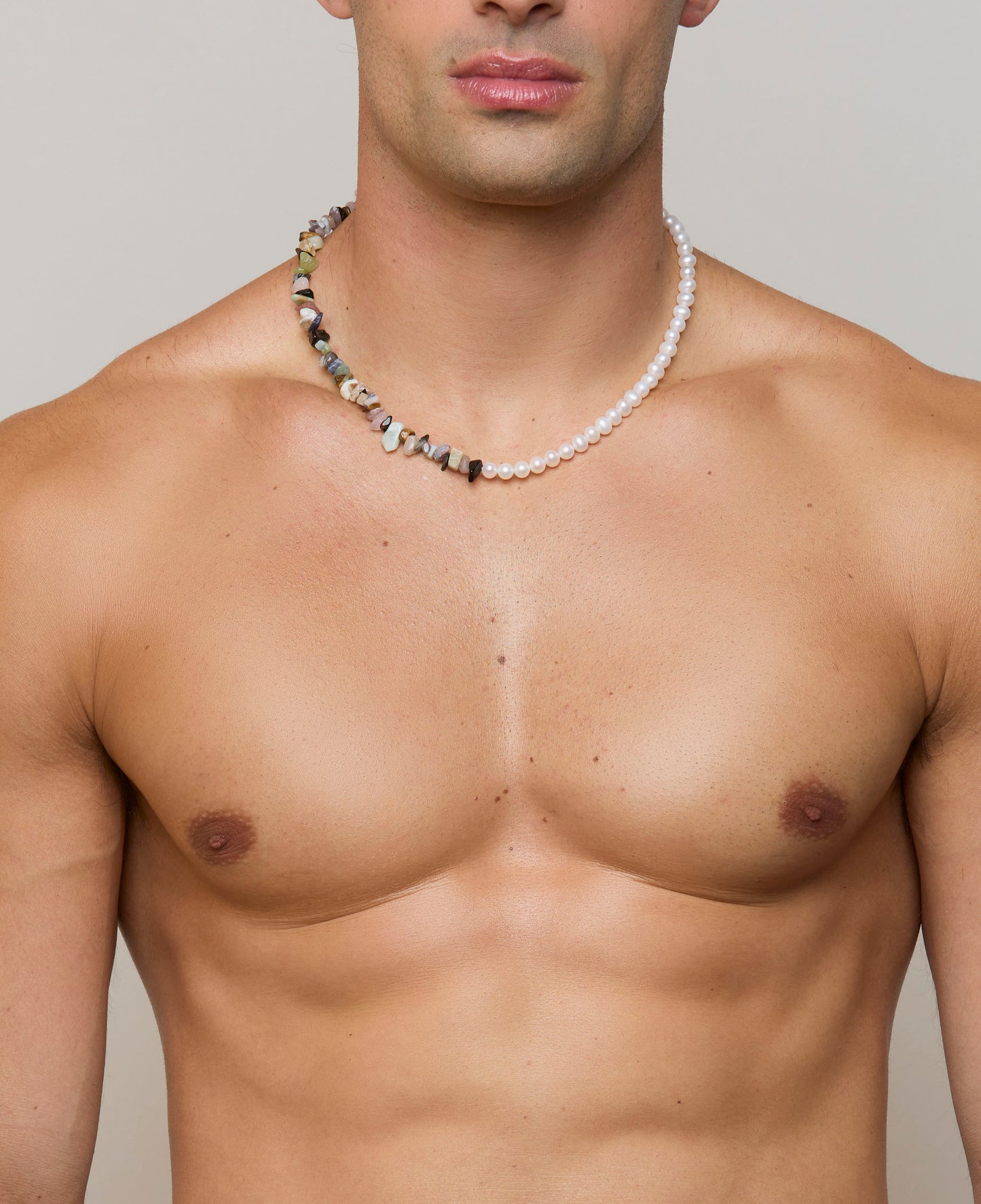 Pearl Mosaic Necklace